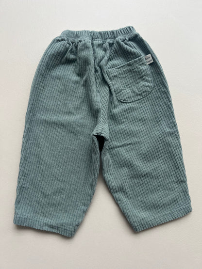 Cord blue pants